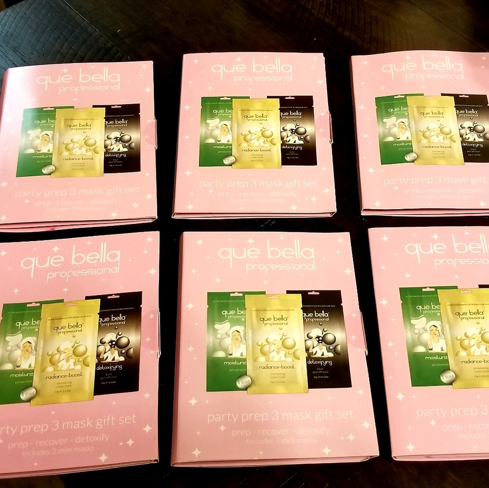 6 sets of Facial masks